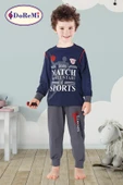 DoReMi Erkek Çocuk Pijama Takımı-705 thumbnail 1