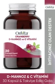 ONVİTA Cranberry D-mannoz Ve C Vitamini 30 Yumuşak Kapsül - 1
