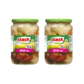 Tamek Karışık Turşu 680 gr Cam x 2 Adet - 1