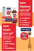 Sorvagen Grow&brain L-Arjinin, Sitikolin, Fosfatidilserin, Dha Omega 3, B12, L- Lizin, Multi Vitamin&mineral Sıvı 150 ml - 3