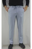 MAZSAY Erkek Gofre Licralı Jogger Pantolon Mavi - 1