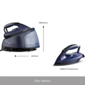 Homend Steamwork 1168H Lacivert 2400 W Buhar Kazanlı Ütü - 4