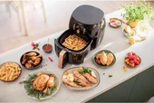 Philips 2200 W Airfryer Xxl Hd9867/90 7.3 Lt Yağsız Fritöz , Fat Removal Teknoloji , Siyah-rose - 5