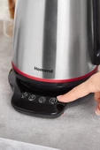 HOMEND Royaltea 1708H Paslanmaz Çelik Konuşan Çay Makinesi Inox-Siyah 1800 W - 3