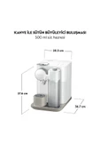 Nespresso F541 Gran Latissima Süt Çözümlü Kahve Makinesi,Beyaz - 2