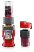Arzum AR1032 Shake'n Take Kişisel Smoothie Blender, Kırmızı (300 W, 2 Adet Şişe) thumbnail 1