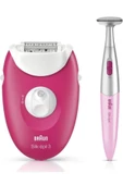 Braun Resmi Distribütör Garantili Silk-epil 3 3420 + Bikini Trimmer Epilatör 2 Yıl Kablolu Kuru - 1