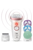 Braun Silk-épil 9 9990 SkinSpa SensoSmart Epilatör Rose Gold, 13 Ek Parçalı Epilasyon Aleti - 2