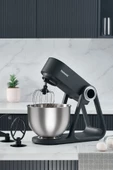HOMEND Profashion 3023H Digital Ekran 5 Lt Döküm Stand Mikser Antrasit 1500W - 1