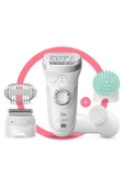 Braun Silk-épil 9 9865 Sensosmart, Kablosuz, Islak&kuru, 4'ü 1 Arada Epilatör - 1