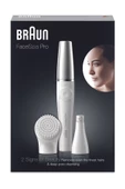 Braun Beyaz FaceSpa Pro 910 Şarjlı Yüz Epilatörü Beyaz/Gümüş Resmi Distribütör Garantili Kablosuz Islak v - 5