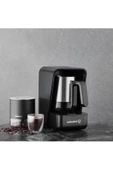KORKMAZ A863 Moderna Siyah Satin Kahve Makinesi - 4