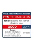 Tchibo Elektrikli Süt Köpürtücü, Paslanmaz Çelik - 5