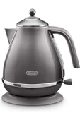DELONGHİ Delonghi De'longhi Icona Vintage KBOT2001.GY Su Isıtıcısı - 1,7 L, Su Seviyesi Göstergeli ve 360° Ta - 1