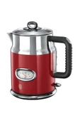 RUSSELL HOBBS 21670-70 Retro Ribbon Kırmızı Su Isıtıcı Kettle - 1