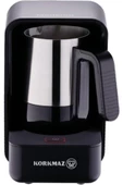 KORKMAZ A863 Moderna Siyah Satin Kahve Makinesi - 2