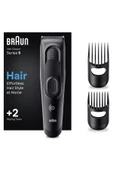 Braun Series 5 HC5330, Erkekler İçin 17 Uzunluk Ayarına Sahip Saç Kesme Makinesi - 1
