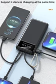 Torima TRM-1021 Hızlı Şarj Özellikli 4 Çıkışlı 20.000 Mah Powerbank Siyah - 7