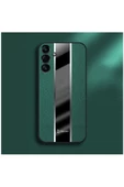 Samsung Galaxy A34 Uyumlu Kılıf Premium Deri Kılıf Yeşil - 2