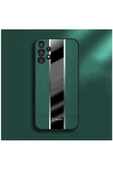 Samsung Galaxy A13 Uyumlu Kılıf Premium Deri Kılıf Yeşil thumbnail 4
