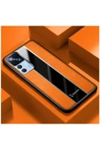 Xiaomi Mi 12t Uyumlu Kılıf Premium Deri Kılıf Turuncu - 1