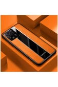 Xiaomi Mi 13t Uyumlu Kılıf Premium Deri Kılıf Turuncu thumbnail 1