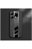 Xiaomi Redmi Note 13 5g Uyumlu Kılıf Premium Deri Kılıf Siyah thumbnail 4