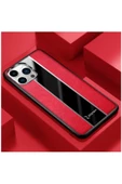 Apple Iphone 14 Pro Max Uyumlu Kılıf Premium Deri Kılıf Kırmızı thumbnail 1