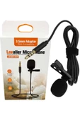 Tane Ticaret TM-006 3.5MM Tiktok YouTube Mic Lavalier Mikrofon - 1