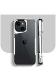 Apple iPhone 15 Uyumlu Kılıf Zebana Platin Silikon Kılıf Siyah - 5