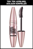 Maybelline New York Lash Sensational Yelpaze Etkili Siyah Maskara - 1