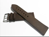 Fado&Her Saate Uyumlu Hakiki Grizi Deri Saat Kordonu 22  mm  (36) thumbnail 1