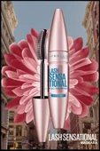 MAYBELLİNE NEW YORK LASH SENSATİONAL YELPAZE ETKİLİ SUYA DAYANIKLI SİYAH WATERPROOF MASKARA - 6