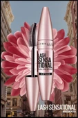 Maybelline New York Lash Sensational Yelpaze Etkili Siyah Maskara - 6