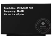 HP Victus 16-e0029nt (4H1U8EA) LCD Ekran Panel QHD - 2