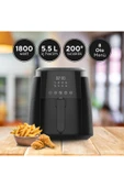 KUMTEL Digital Fastfryer XL ( Yağsız Fritöz Airfryer ) HAF-02 thumbnail 5