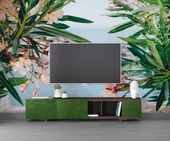 Pembe Çiçek ve Deniz Manzaralı Duvar Kağıdı thumbnail 3