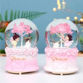 Mien Dekoratif Pilli Müzikli Hediyelik Kar Küresi Büyük Boy 1209 - 1