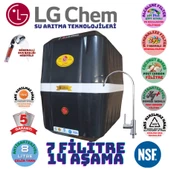 LG Chem COOL SİYAH BEYAZ 8 LİTRE 7 FİLTRE 14 AŞAMA SU ARITMA CİHAZI thumbnail 1
