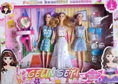 201K GELİN SETİ OYUNCAK BEBEK 27cm - 1