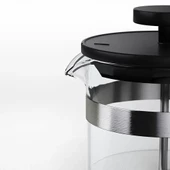 SUMUHOME UPPHETTA FRENCH PRESS PASLANMAZ ÇELİK SİYAH 1 LT - 3