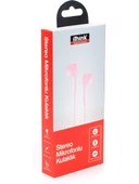 i'think KL-270 Pembe Mikrofonlu Kablolu Kulak İçi Kulaklık thumbnail 1