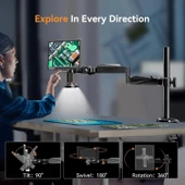 Elikliv EDM202 Flex Esnek Kol ile Dijital Lehimleme Mikroskobu 10.1 - 2