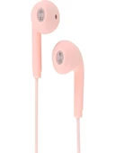 i'think KL-270 Pembe Mikrofonlu Kablolu Kulak İçi Kulaklık thumbnail 2