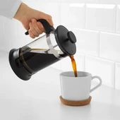 SUMUHOME UPPHETTA FRENCH PRESS PASLANMAZ ÇELİK SİYAH 1 LT - 2