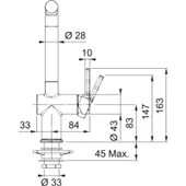 Franke Actıve Plus Doccia 2.0 Spiralli Armatür Sahara Mutfak Eviye Bataryası - 3