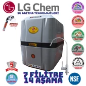 LG Chem COOL GRİ SİYAH 8 LİTRE 7 FİLTRE 14 AŞAMA SU ARITMA CİHAZI thumbnail 1