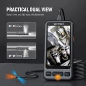 DEPSTECH Üç Lensli Boroskop 5 Inc IPS Ekran 1080P HD - 5m Kablo - 3