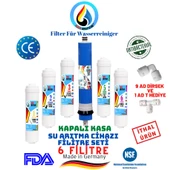 AQUA DEUTSCHE KAPALI KASA 6 FİLTRE 14 AŞAMA SU ARITMA CİHAZI FİLTRE SETİ thumbnail 1