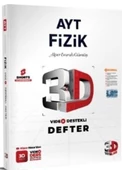 3D Yayınları AYT Fizik Video Destekli Defter - 1